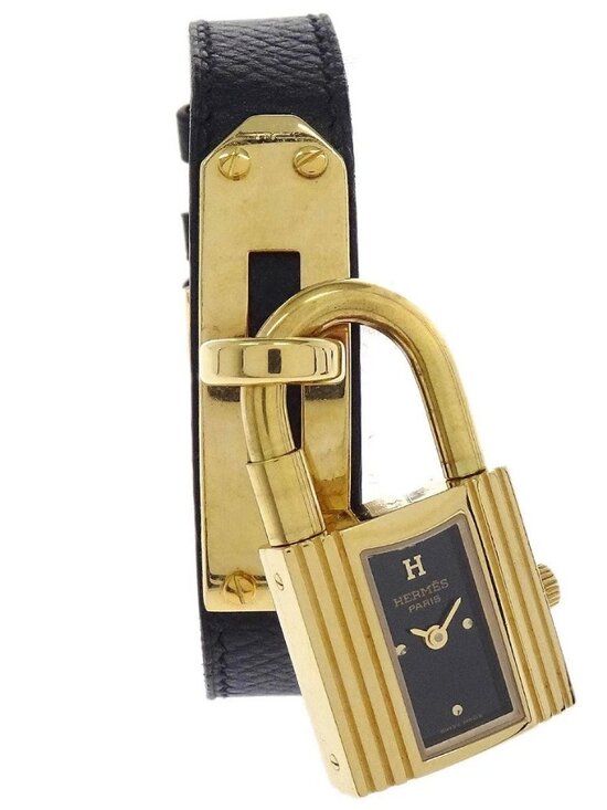 Hermes Kelly Watch Quartz Watch Black ◯Z 196584 main image 13